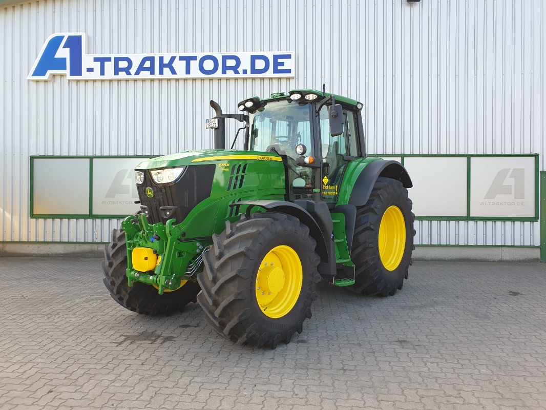 John Deere 6195M **MIETRÜCKLÄUFER** - Трактор