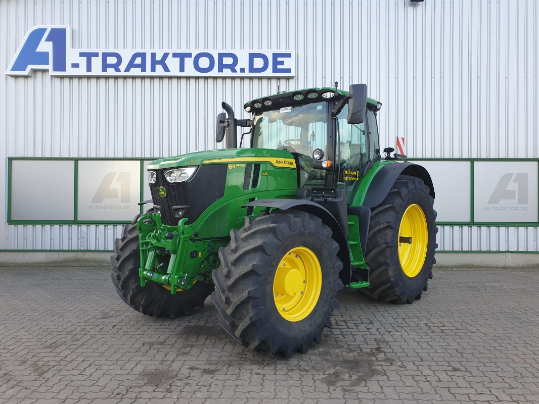 John Deere 6R 195 **MIETRÜCKLÄUFER** - Ciągnik