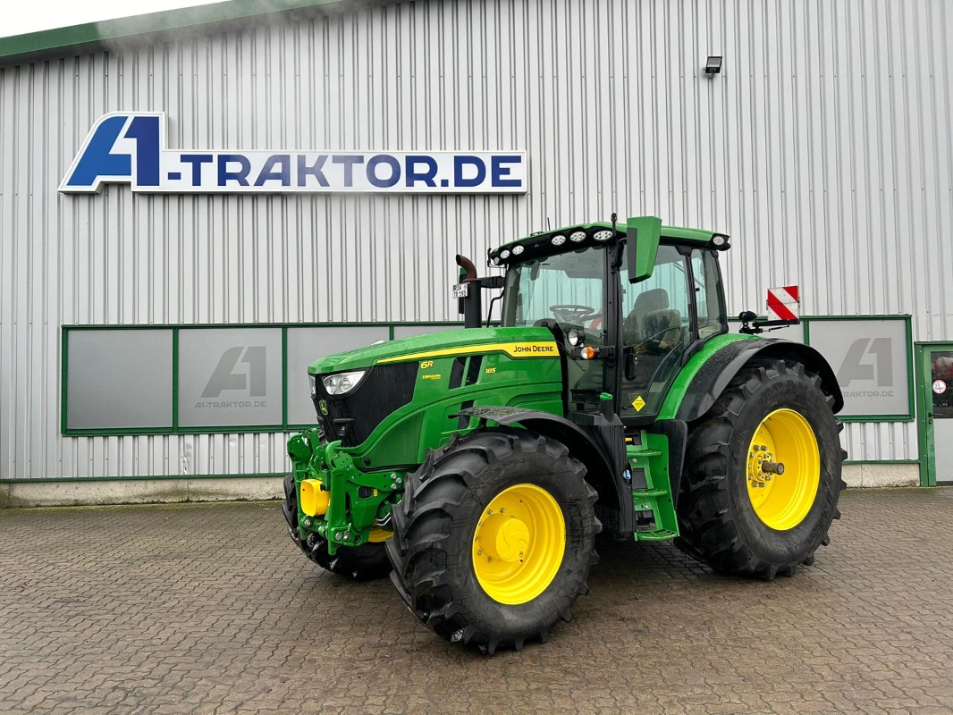 John Deere 6R 185 **MIETRÜCKLÄUFER** - Tracteur